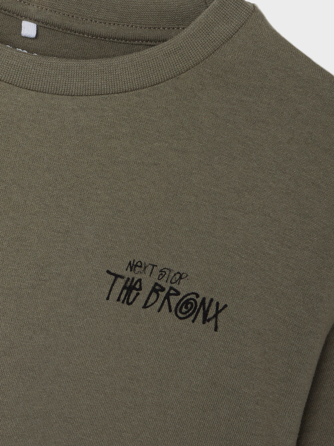 NKMFRAFFITI T-Shirts & Tops - Smokey Olive